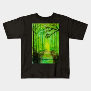 Forest Path Kids T-Shirt